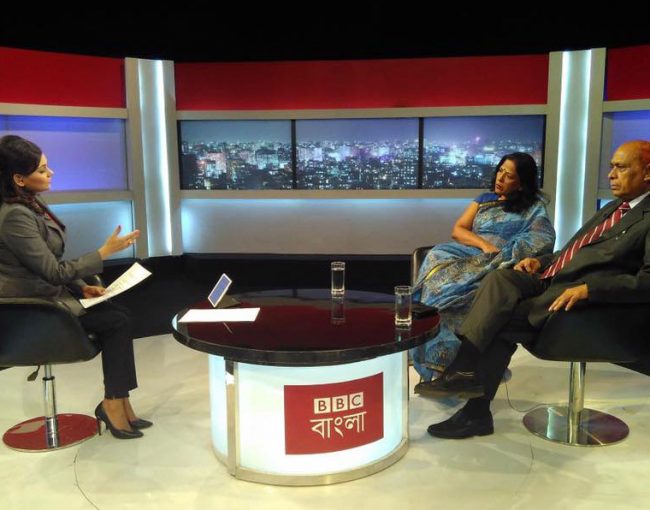 sharmin rauma BBC news Presenter