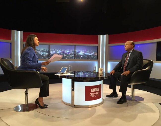 Interviewing Veteran politician Tofael Ahmed